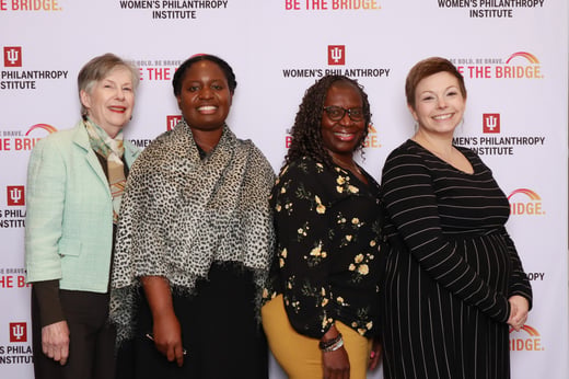 Womens Philanthropy Institute 2026 - Vicky Bush-Joseph Jasemen Hatcher Beverley Francis-Gibson Kaitlyn Grigsby-Hall